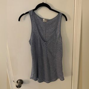 Free People Intimately Tank Top Light Blue